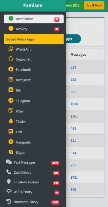 installed apps