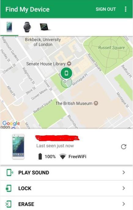 Find My Device