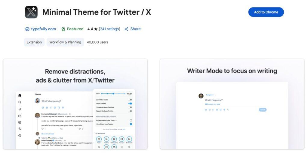 Minimal Twitter