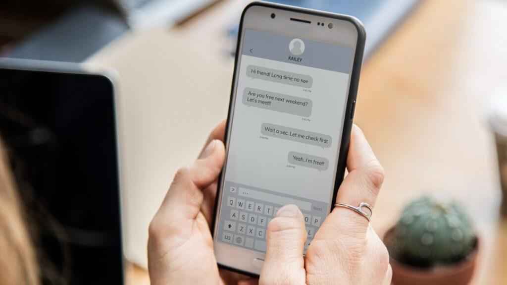 view text messages sent and received